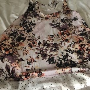 Maurice white with flowers tank